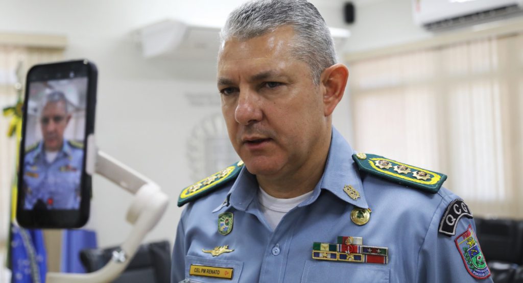 Coronel Renato é o novo comandante da PMMS. (Foto: Saul Schramm)