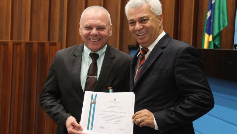 Diretores e presidente da ACS são homenageados na Assembleia Legislativa