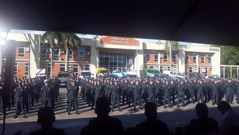 Polícia Militar de MS realiza formatura de 302 novos cabos