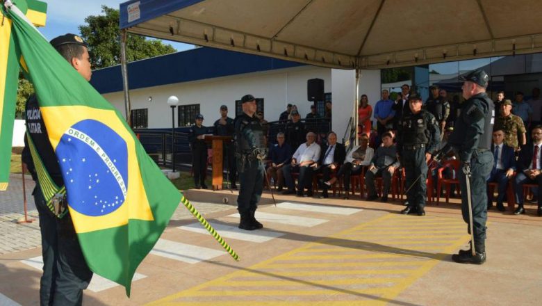 Presidente da ACS participa de solenidade de troca de comando do 5º Batalhão de Polícia Militar de Coxim