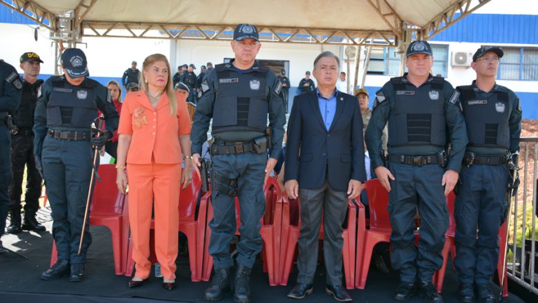Presidente da ACS participa de solenidade de troca de comandante do Batalhão de Polícia Militar de Fátima do Sul