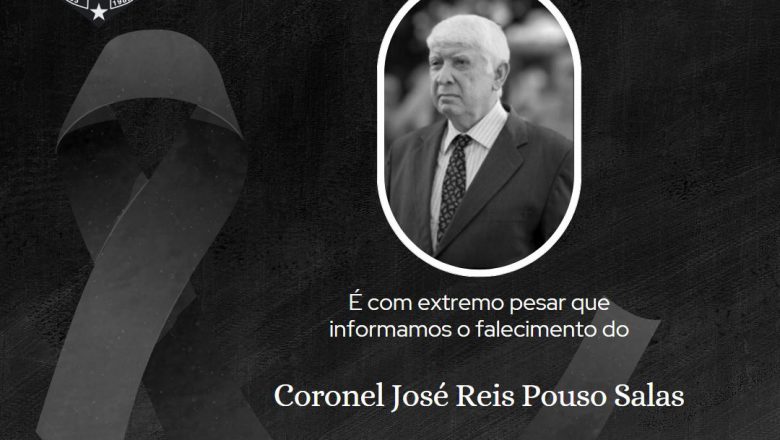 NOTA DE PESAR – EX-COMANDANTE-GERAL CORONEL BM José Reis Pouso Salas