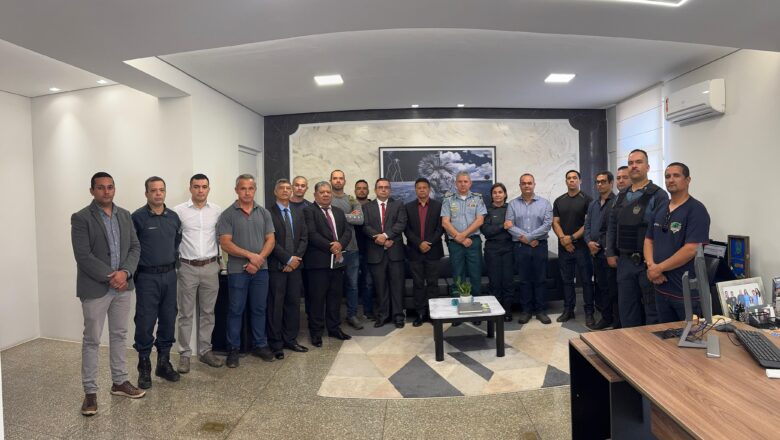 Diretoria da ACS se reúne com Comando da PM para tratar de promoções e Quadro de Fixação de Efetivo