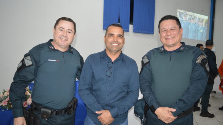 Diretor Regional de Coxim prestigia solenidade de troca de comando do CPA-6