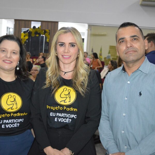 Diretor Regional de Coxim participa do lançamento do Projeto Padrinho