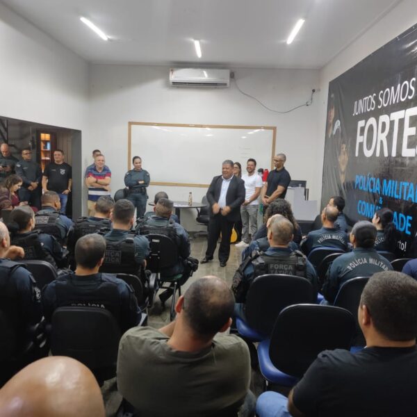 ACS apresenta pautas em andamento durante formatura no 1º BPM