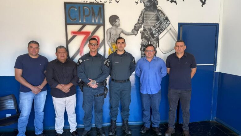 Presidente da ACS visita novo comandante da 7ª CIPM em Bataguassu e acompanha obras da sede regional