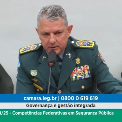 Coronel Renato representa o CNCG em audiência da Câmara sobre a PEC 18/2025 e defende autonomia dos Estados e valorização das PMs