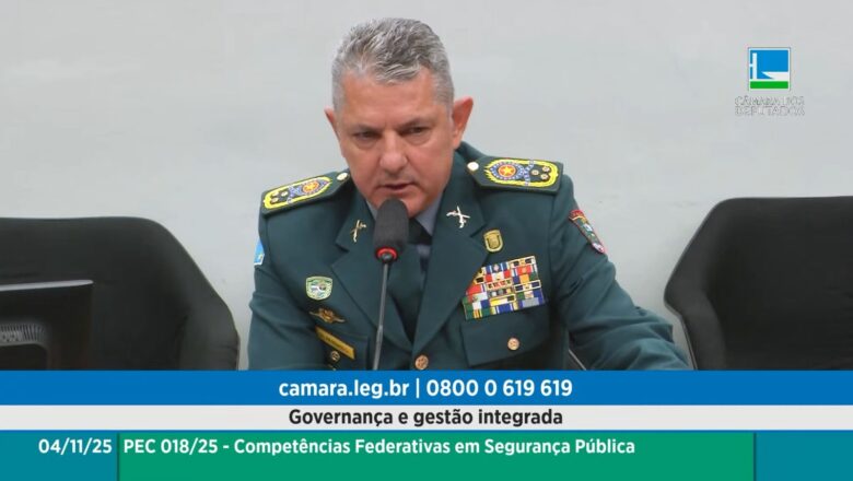 Coronel Renato representa o CNCG em audiência da Câmara sobre a PEC 18/2025 e defende autonomia dos Estados e valorização das PMs