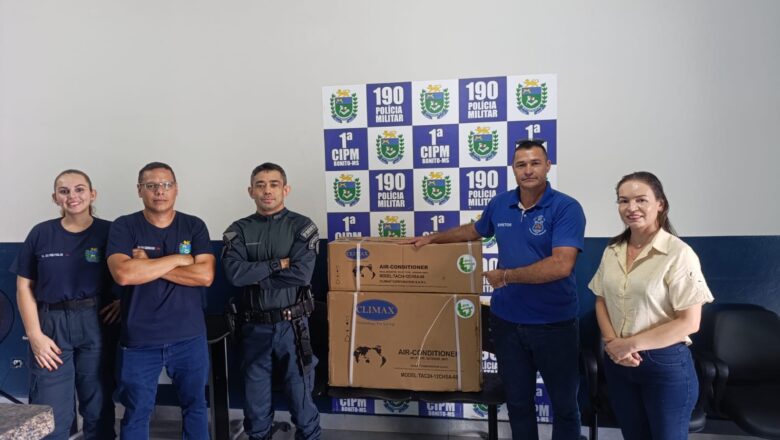 Ação da Regional de Jardim garante novo equipamento para a 1ª CIPM de Bonito
