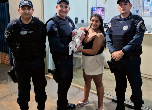 Entre a vida e a morte: ação rápida da PMMS salva recém-nascido engasgado em Campo Grande