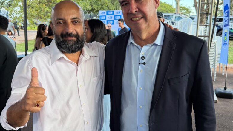 Presidente da ACS acompanha maior entrega de viaturas da história da segurança pública de MS