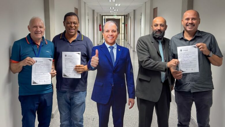 Deputado estadual Cel. Davi, ST Damião e Cel. Gustavo se filiam à ACS