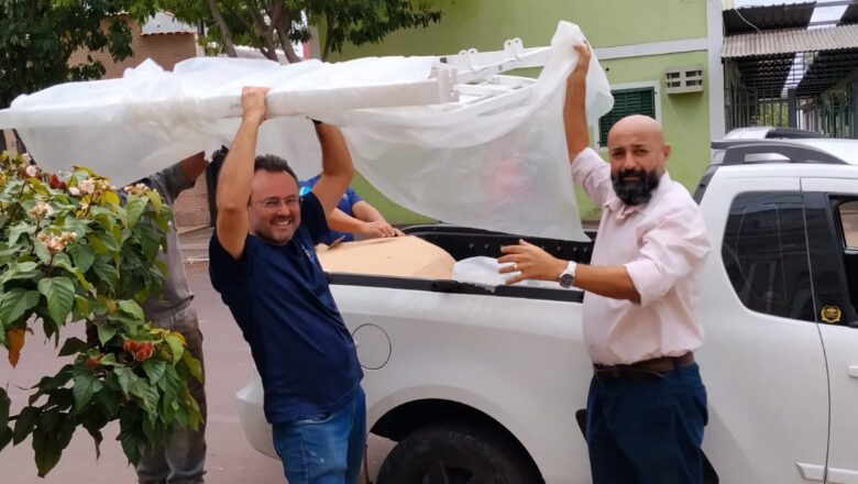 ACS realiza ação social e entrega cama hospitalar a associado veterano de 93 anos