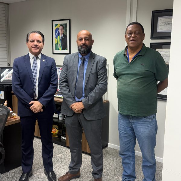 Presidente da ACS se reúne com deputado Coronel David para discutir demandas da categoria